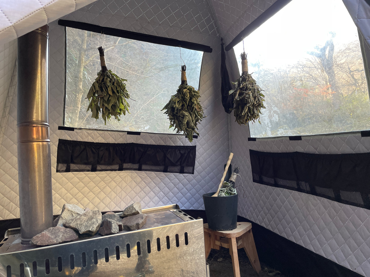 クロモジの和製ヴィヒタ