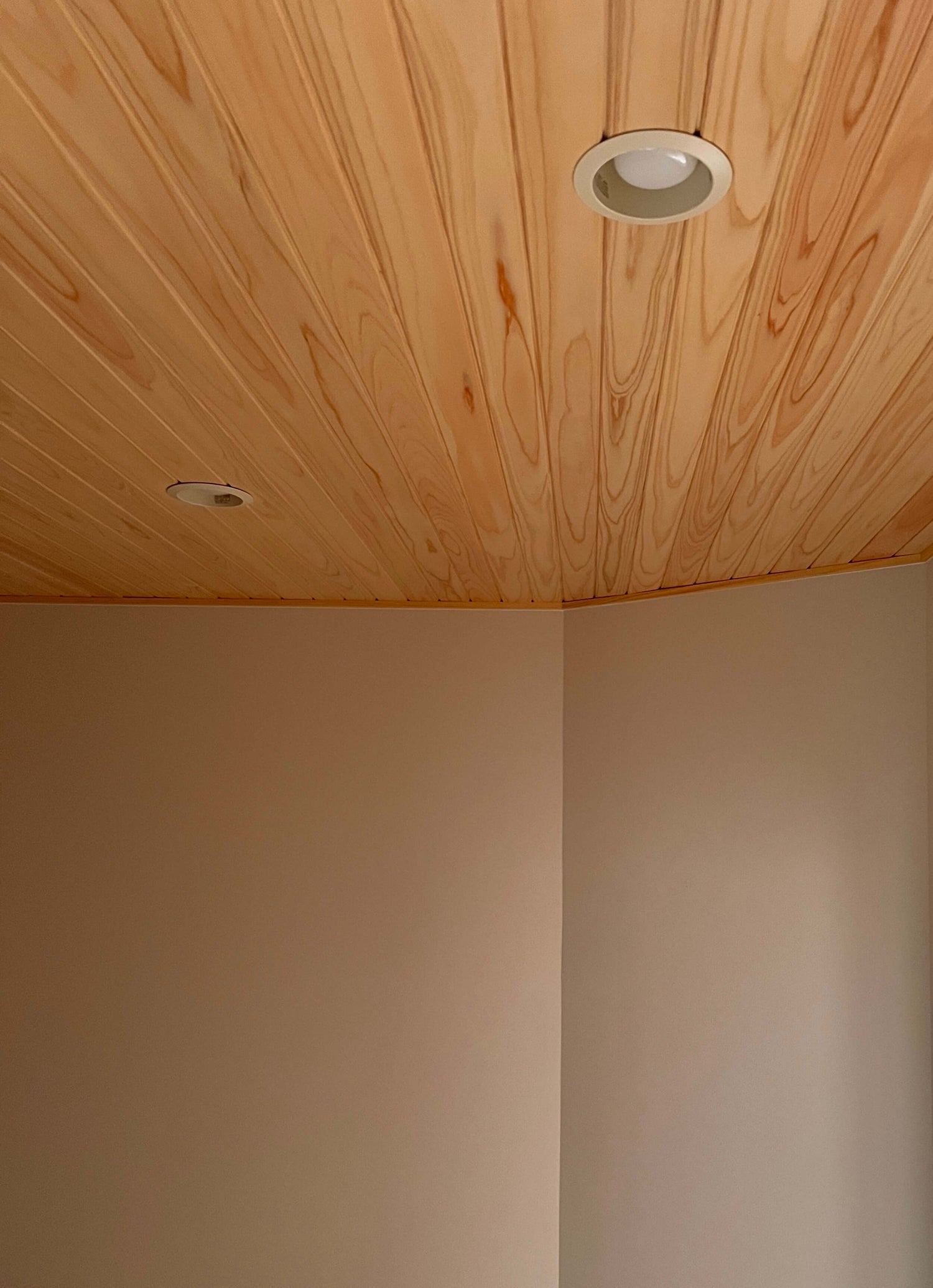 【サンプル】国産 小幅ヒノキの天井板(無節)