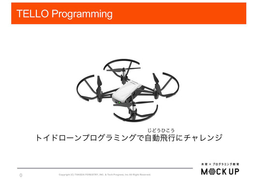 【DL教材】ドローンプログラミングで自動飛行にチャレンジ